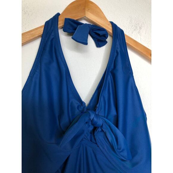 Motherhood Bounceback One-piece Swimsuit Shaping Slimming Green Size: M Beach - Picture 11 of 12